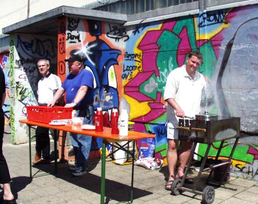unsere Brater in Aktion